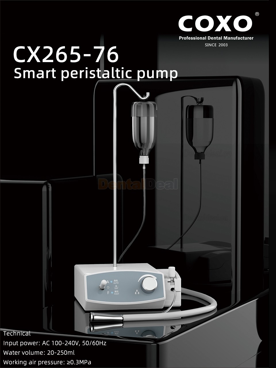 COXO CX265-76 Automatic Water Supply System For Dental Electric Motor